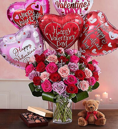 Dazzling Romance Rose Bouquet&amp;trade;