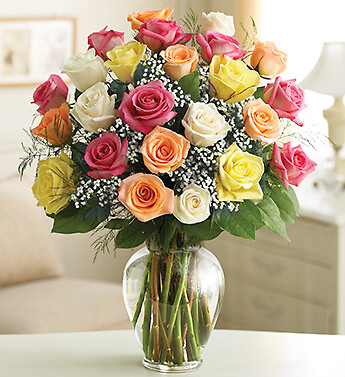 Ultimate Elegance&amp;trade; Long Stem Assorted Roses